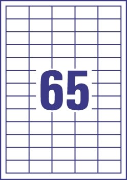 Europe E100 Etiket | 38x21,2 mm | 6500 stk.