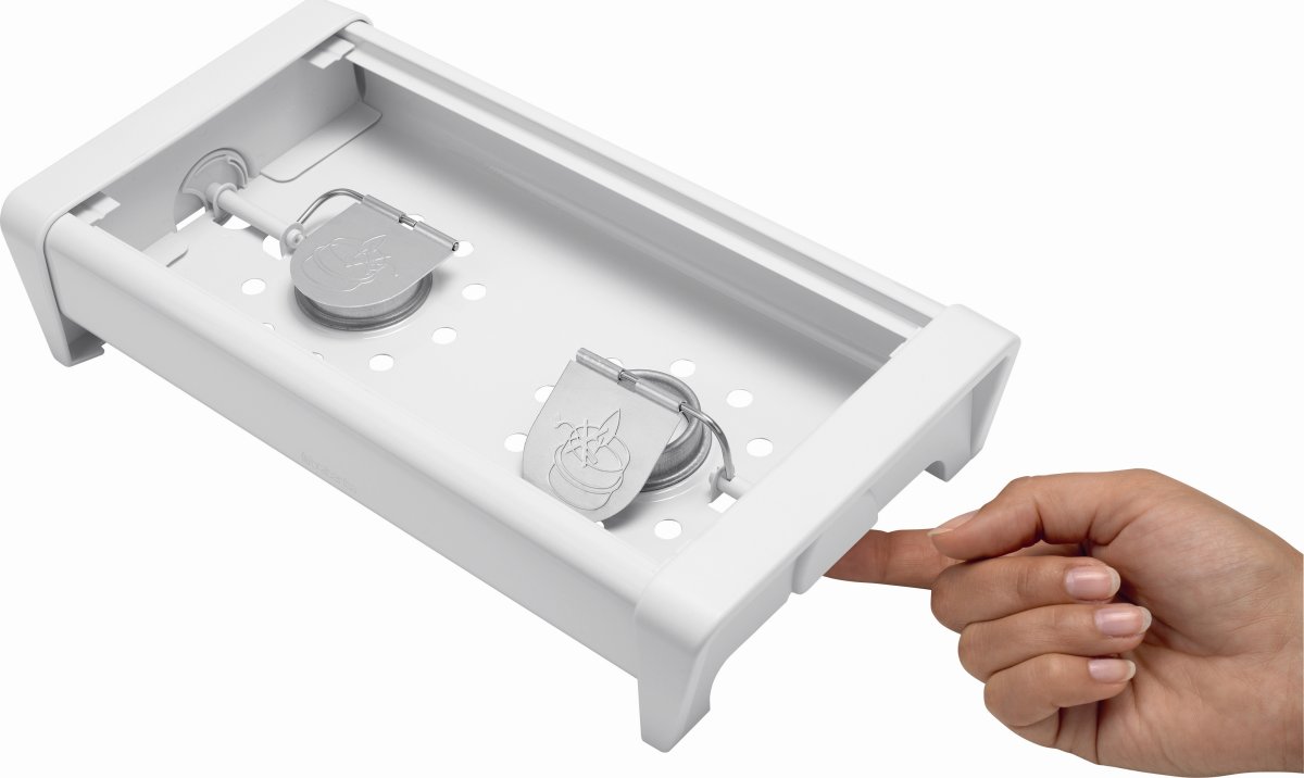 Brabantia Fadvarmer, 2 brændere, Hvid