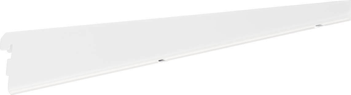 Elfa konsol m. bøjlestangsslids 40, 370 mm, hvid