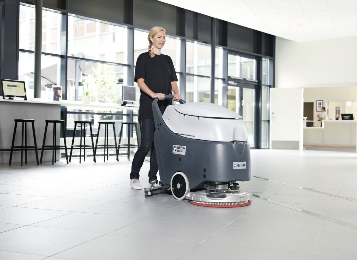 Nilfisk SC450 Gulvvasker komplet