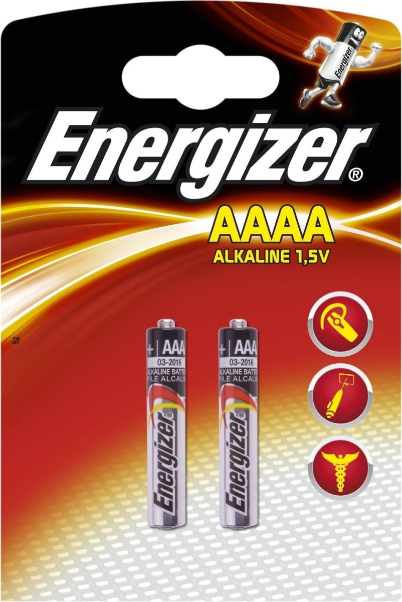 krave lindre Vis stedet Energizer Battery AAAA/LR61 Ultra+, 2 stk. | Lomax A/S