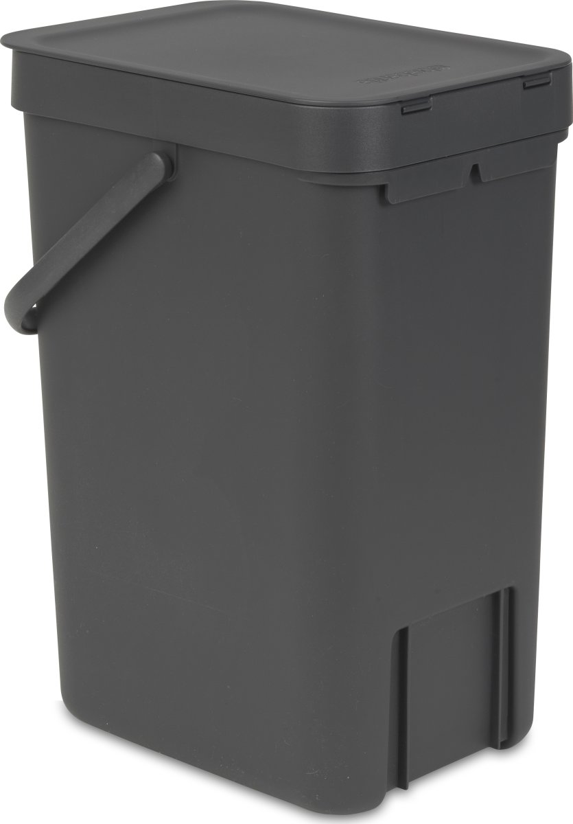 Brabantia Sort&Go | Sorteringsspand | 12 L | Grå