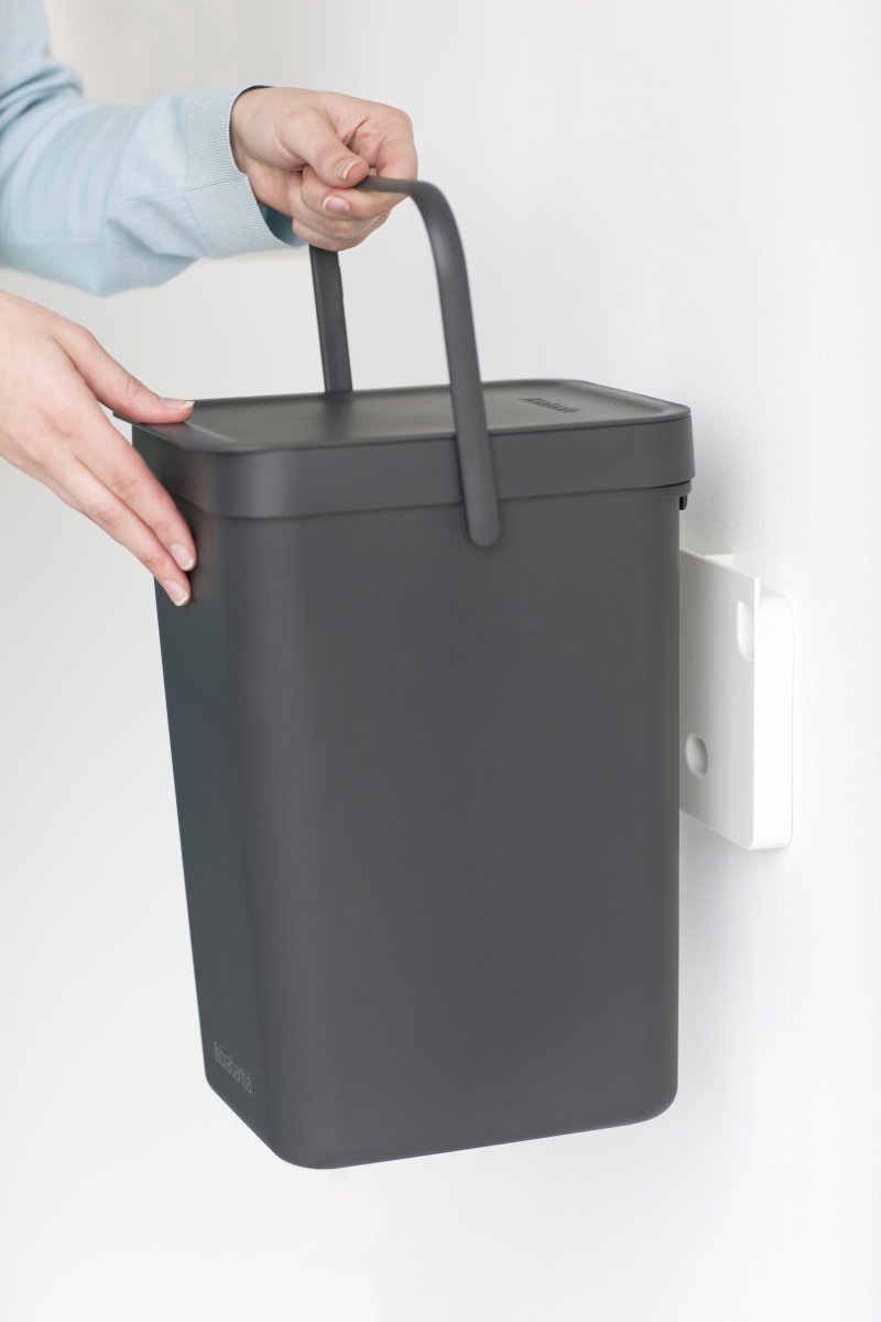 Brabantia Sort&Go | Sorteringsspand | 12 L | Grå