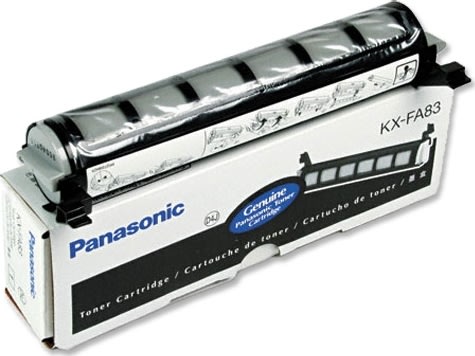 Panasonic KX-FA83X lasertoner, sort, 2500s