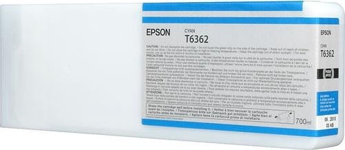 Epson T6362 Blækpatron Blå, 700 ml