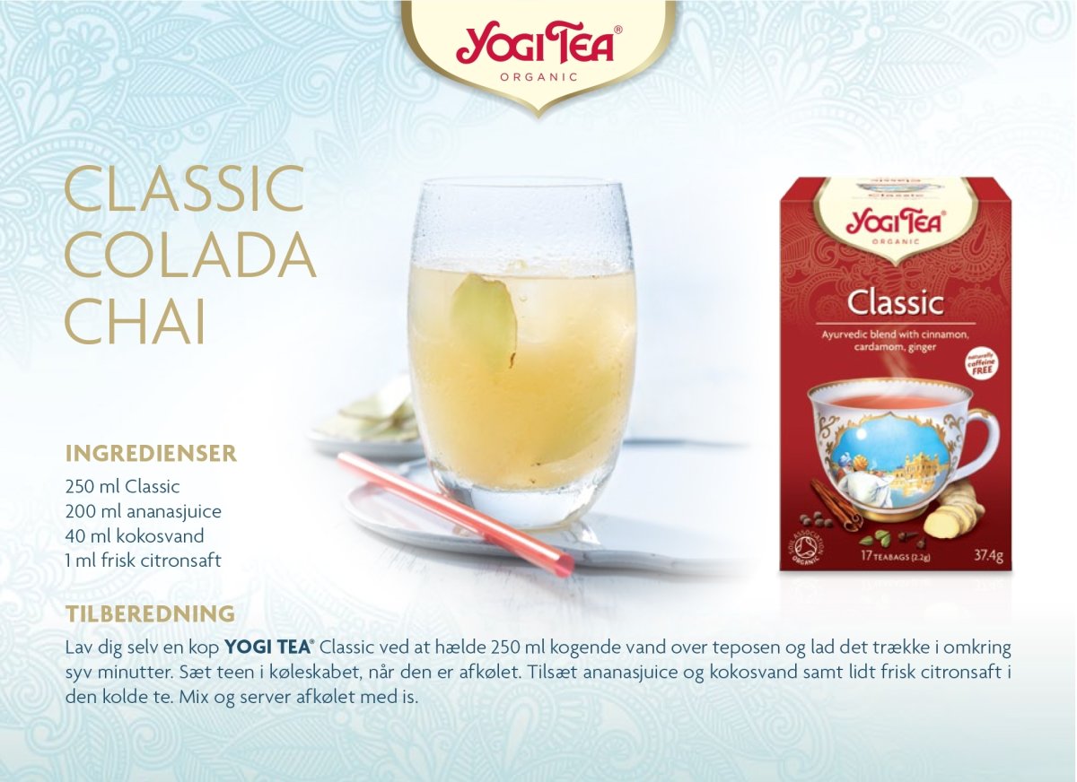 Yogi Tea Classic Chai te, 17 breve