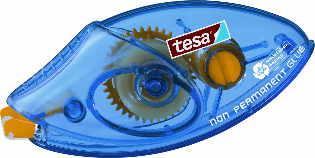 tesa Eco Limroller | Engangs | Ikke perm. | 8,4mm