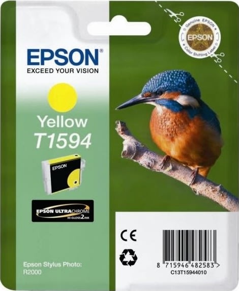 Epson T1594 blækpatron, gul, 17 ml