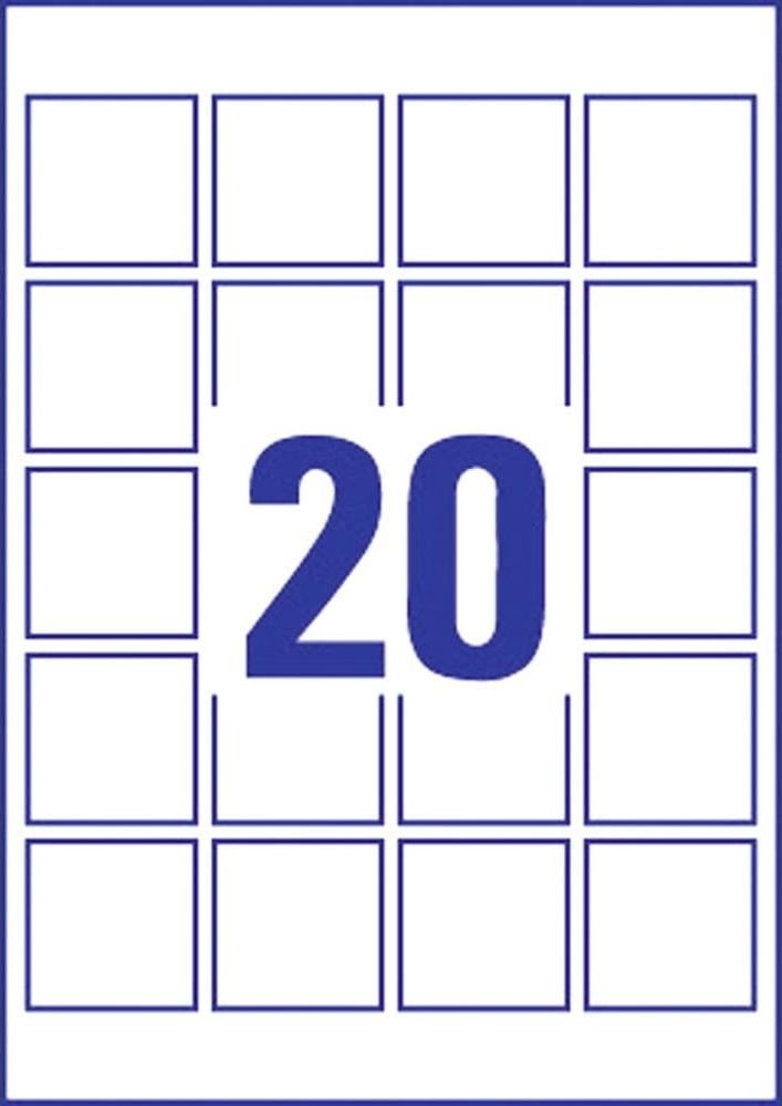 Avery L7121 QR etiketter | 45x45 mm | 500 stk.