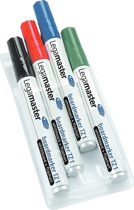 Legamaster TZ-1 Whitebordmarker | 4 farver