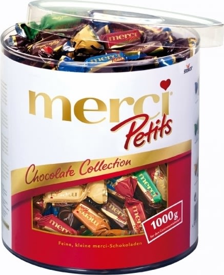 Merci Petits bl. chokolade varianter, 1000g