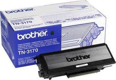 Brother TN3170 lasertoner, sort, 7000s