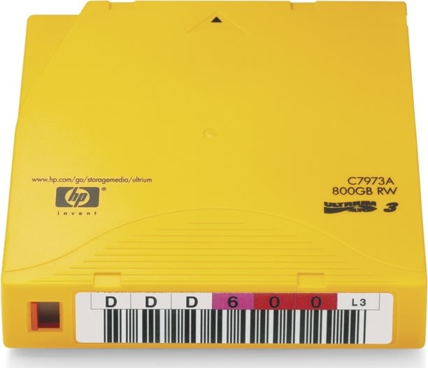 HP Ultrium LTO3 cartridge (400GB/800GB) 