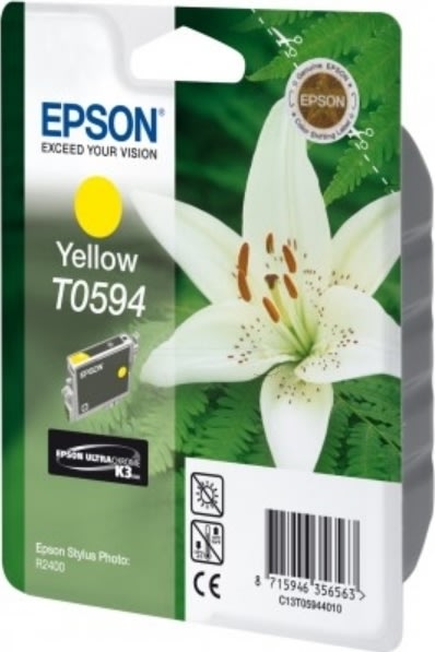 Epson nr.T059/C13T05944010 blækpatron, gul, 400s