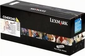 Lexmark 0C540X34G lasertromle, gul, 30000s