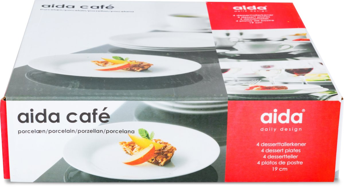 Aida Café Desserttallerken, 19 cm
