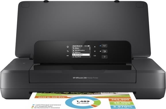 En sætning snatch forberede HP Officejet 200 mobil A4 blækprinter - Fri Fragt | Lomax A/S