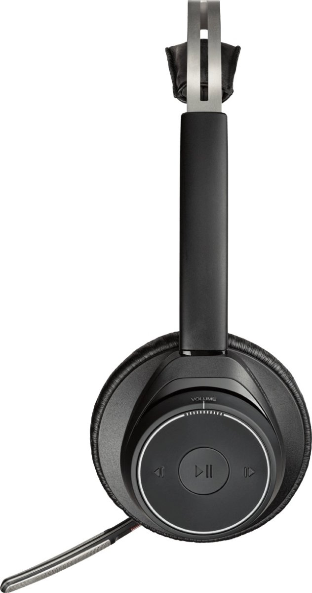 Poly Voyager Focus UC B825-M headset, sort