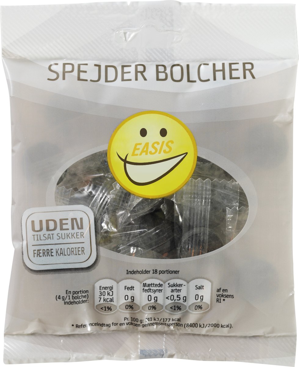 diskriminerende farvel Renovering EASIS Spejder Bolcher sukkerfri 70g - se meget mere her | Lomax A/S