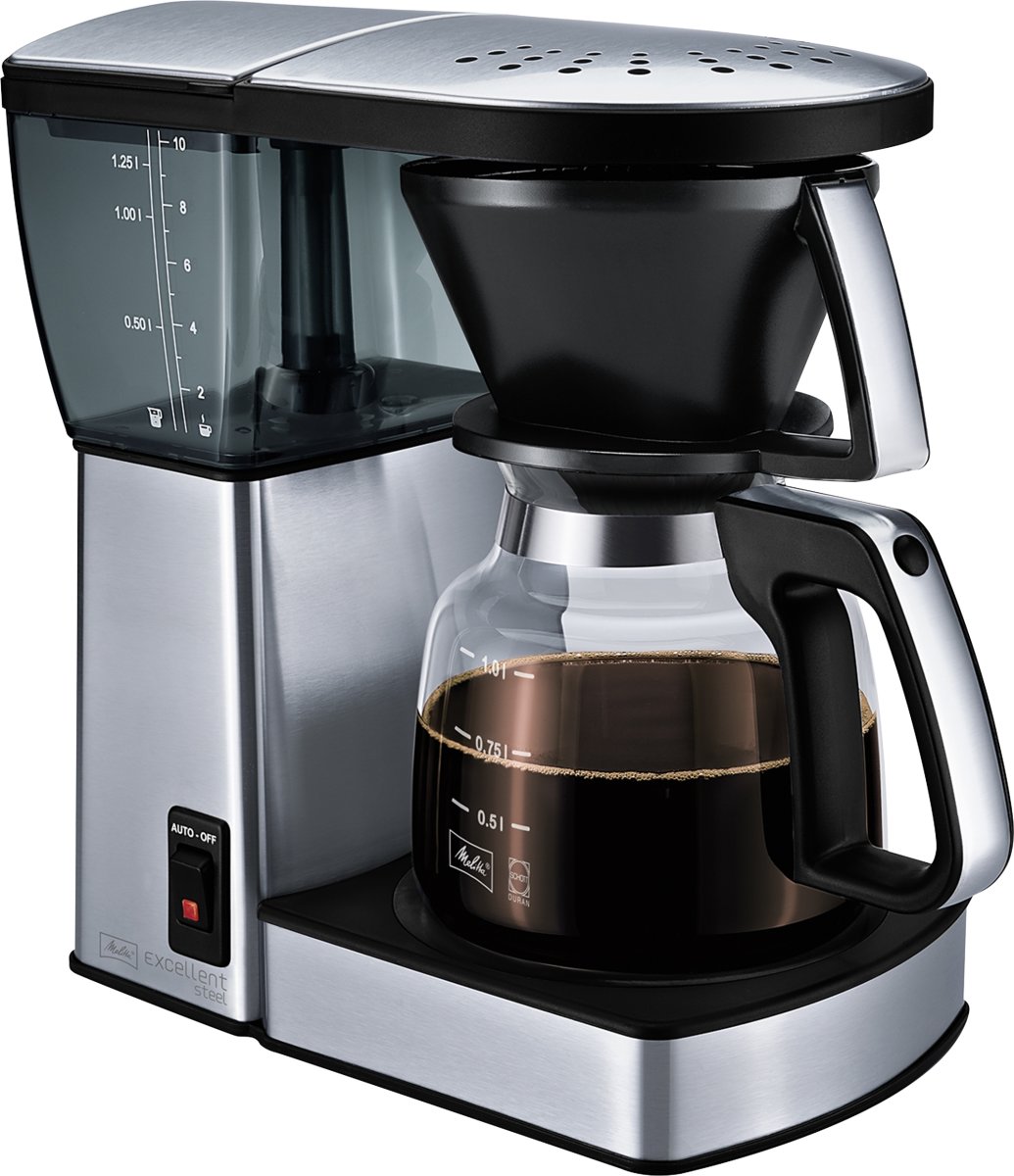 Melitta Excellent 4.0 kaffemaskine, stål