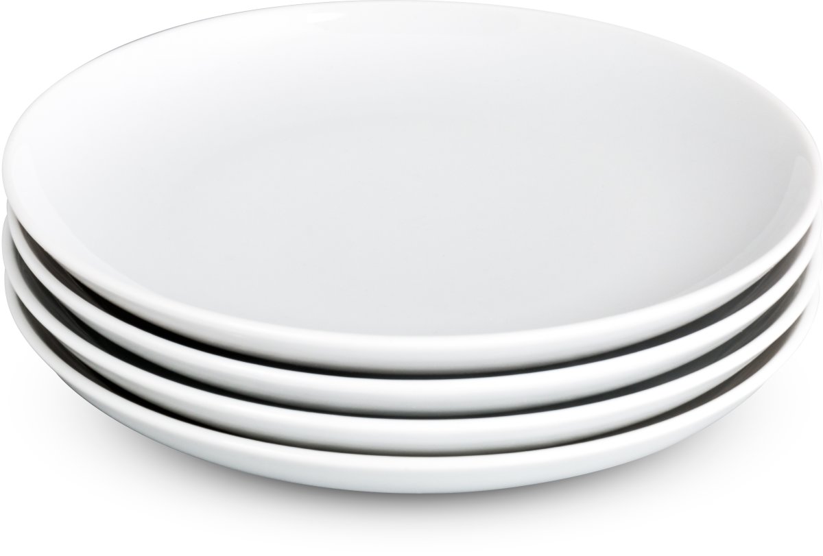 Aida Atelier Super White Desserttallerken, 18 cm