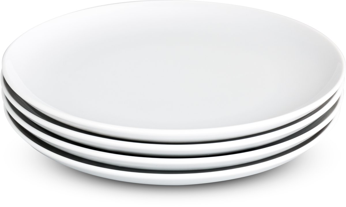 Aida Atelier Super White Middagstallerken, 25 cm