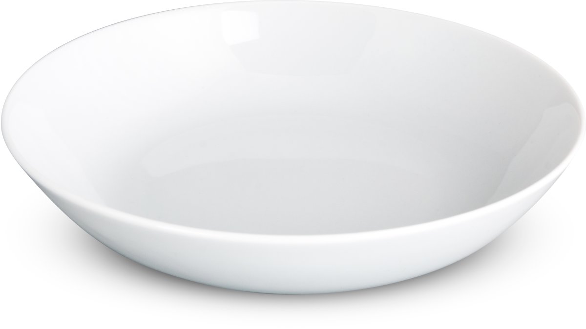Aida Atelier Super White Dyb Tallerken, 21 cm