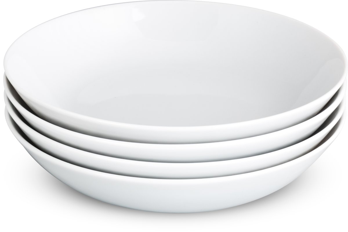Aida Atelier Super White Dyb Tallerken, 21 cm