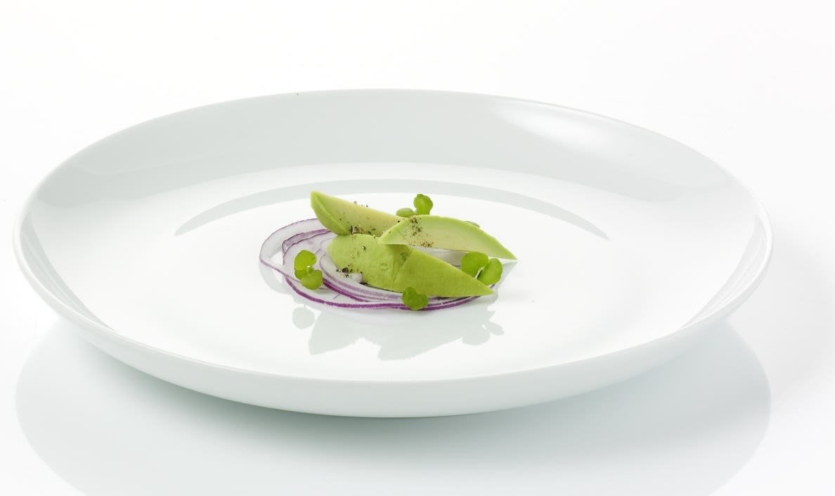Aida Atelier Super White Frokosttallerken, 22 cm