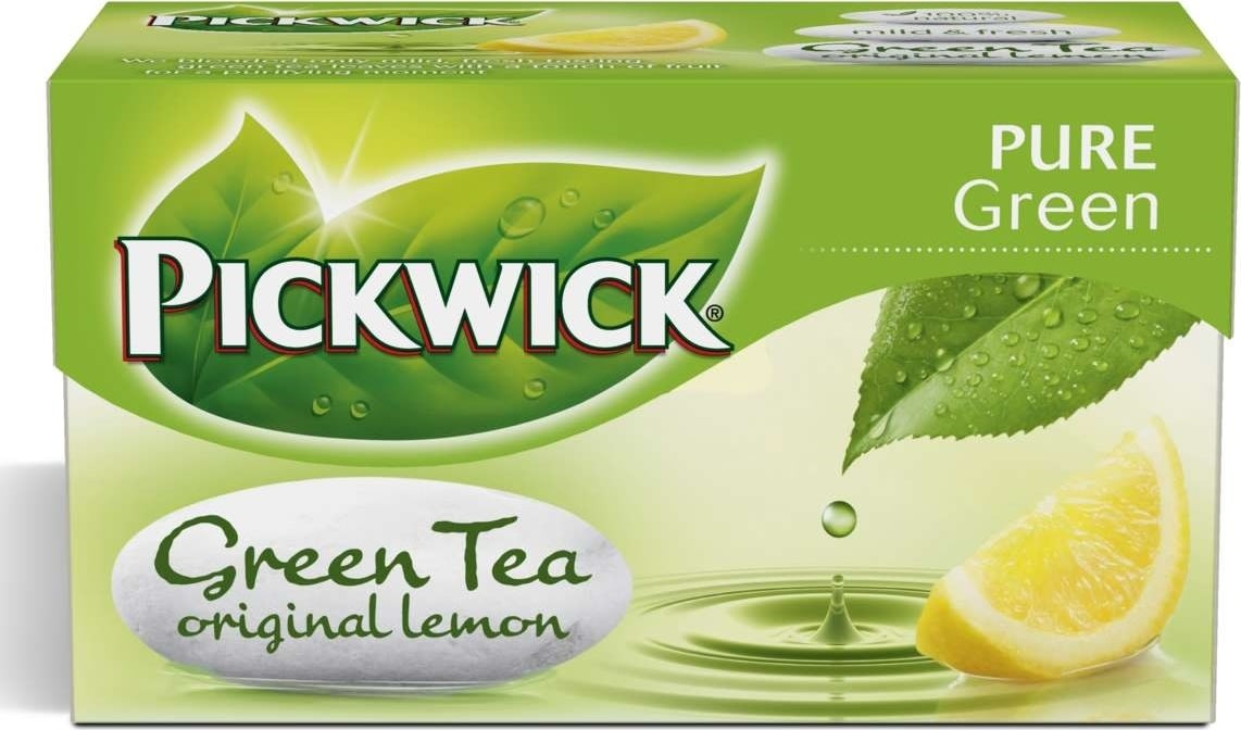 Pickwick Grøn te m. citron, 20 breve