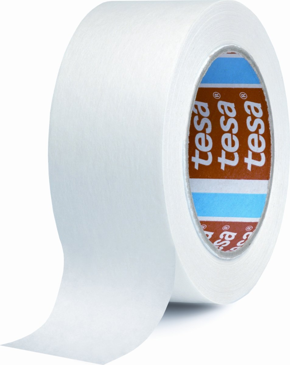 tesa Pakketape | Papir | 50mm x 50m | Hvid