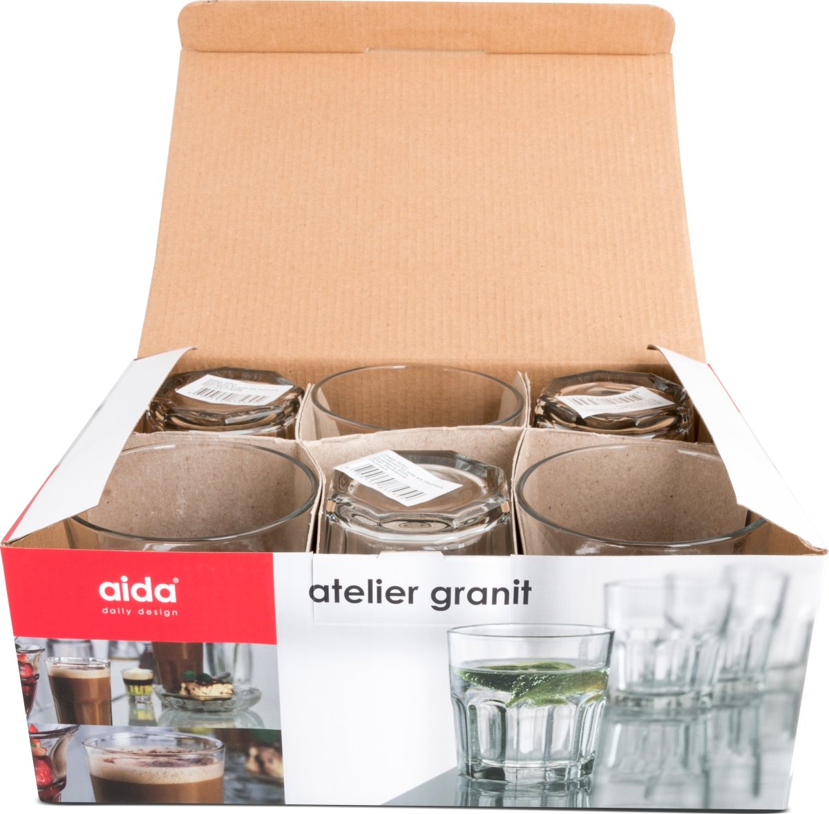 Aida Atelier Granit Drikkeglas, 28 cl