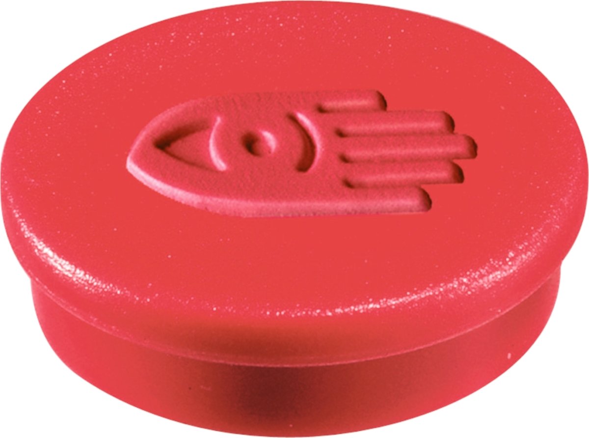Legamaster magneter, 30 mm, rød, 10 stk.