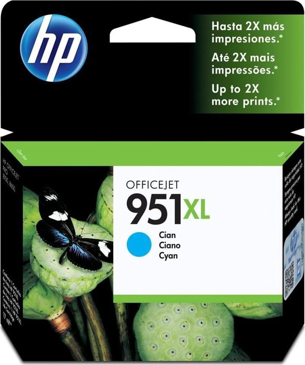 HP nr.951XL CN046AE blå blækpatron, 1500s, blister