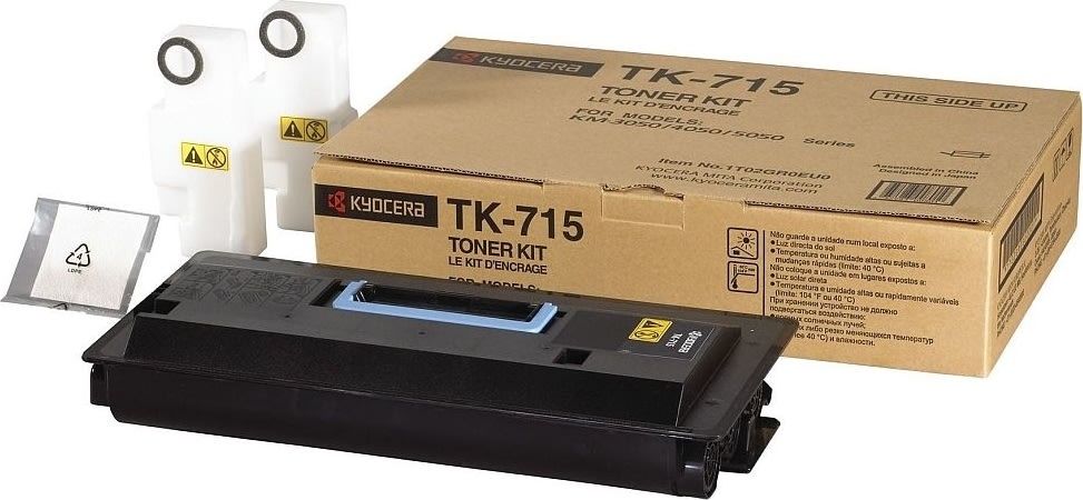 Kyocera TK-710  lasertoner, sort, 20000s