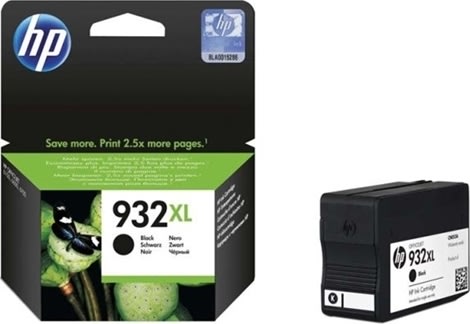 HP no 932XL CN053AE blækpatron, sort, 1000s