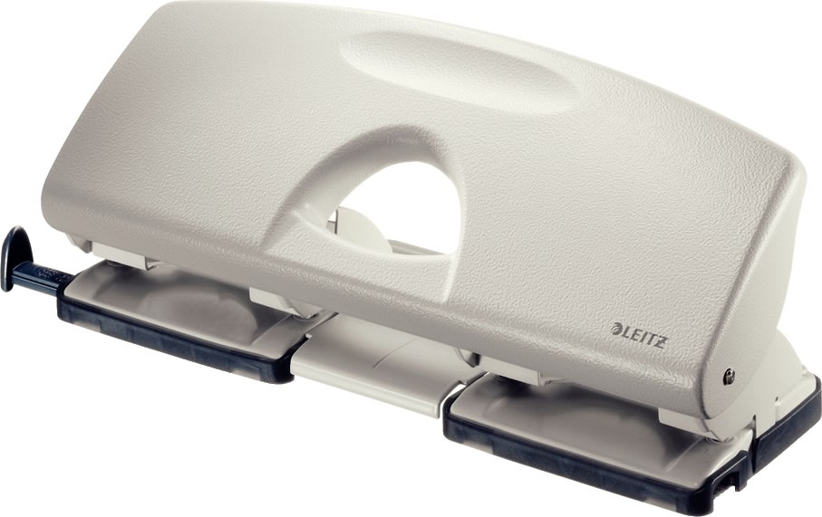 Leitz 5012 Hulapparat | 4 hul | 25 ark | Grå