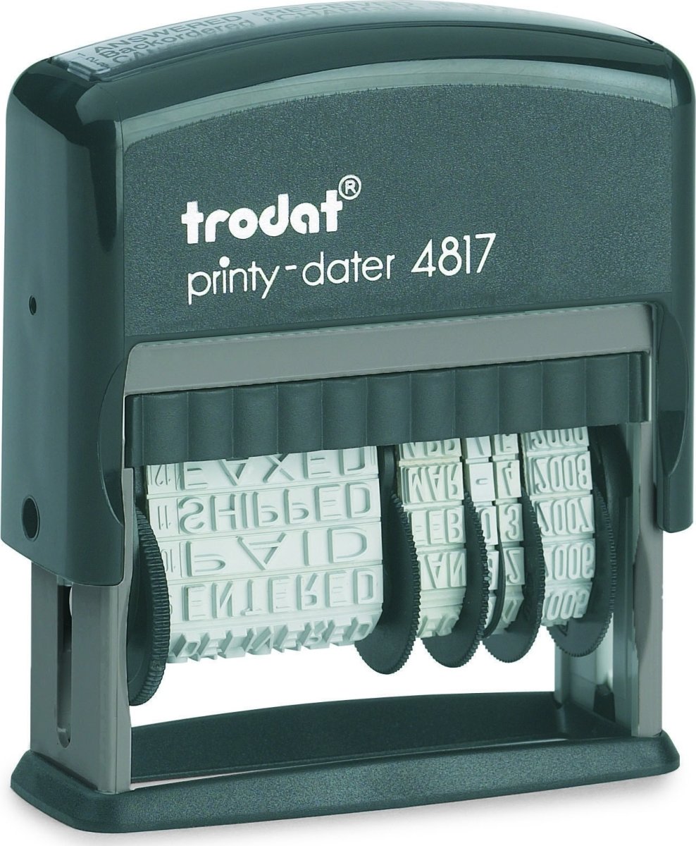 Trodat 4817 Printy Datostempel | 11 tekster