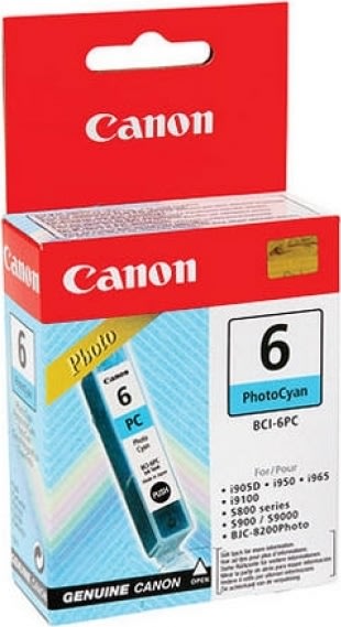 Canon BCI-6PC blækpatron, fotoblå, 280s