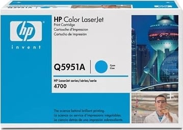 HP 643A/Q5951A lasertoner, blå, 10000s