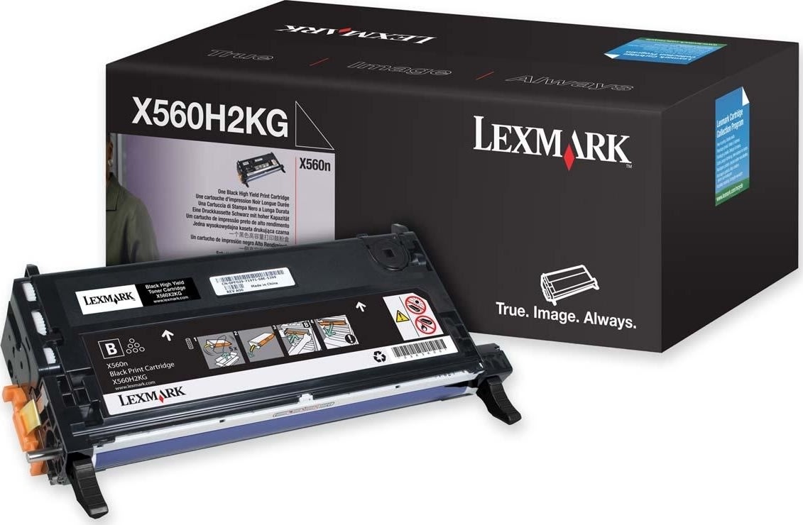 Lexmark X560H2KG lasertoner, sort, 10000s