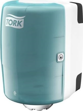 Tork M2 Dispenser t/aftørringspapir | Turkis/hvid