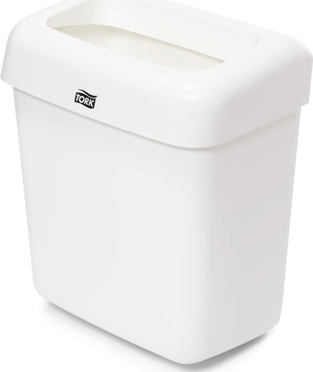 Tork B2 Affaldsbeholder, 20 L, Hvid