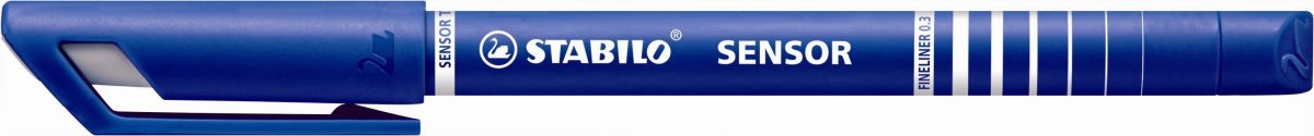 Stabilo Sensor Fineliner | F | Blå