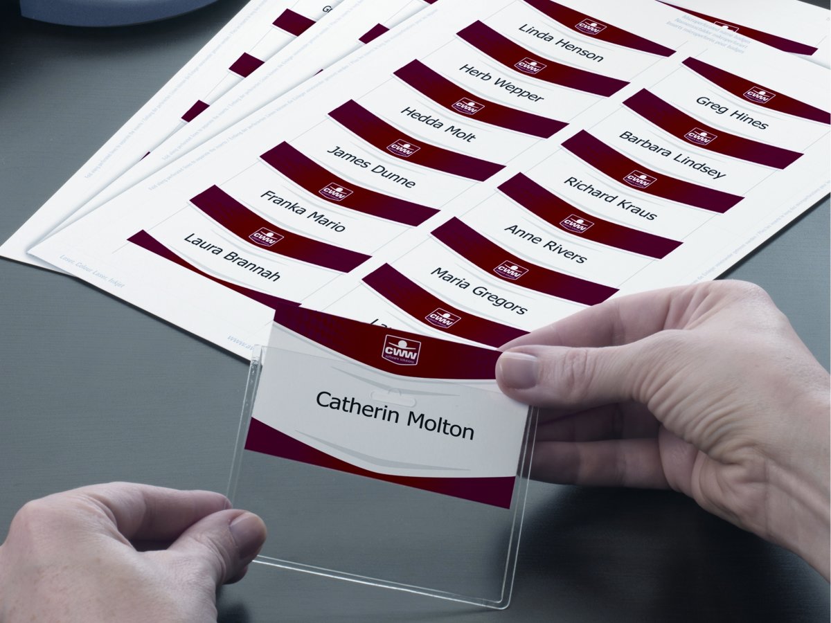 Avery L4728 -20 navneskilt 60x90 mm 