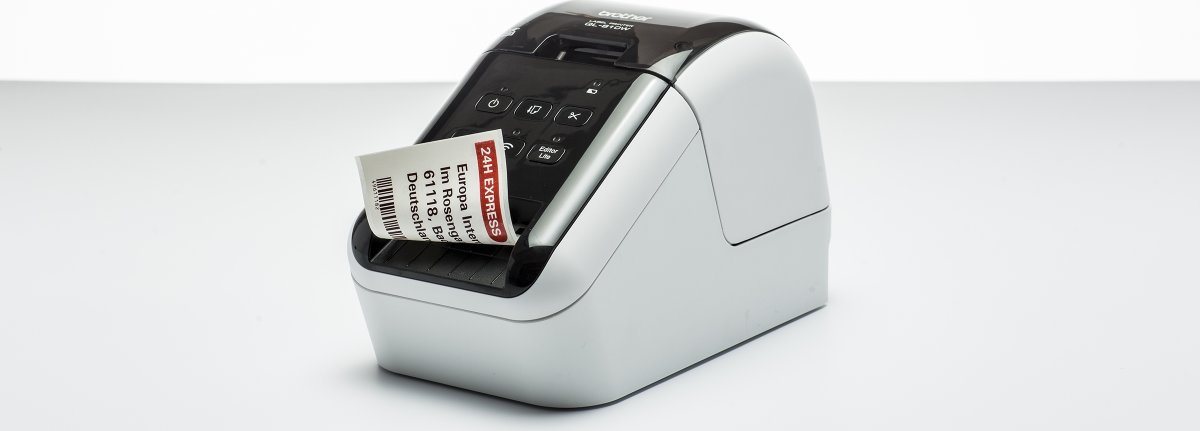 Brother QL-810W trådløs labelprinter - køb hos Lomax nu - Fri Fragt ...