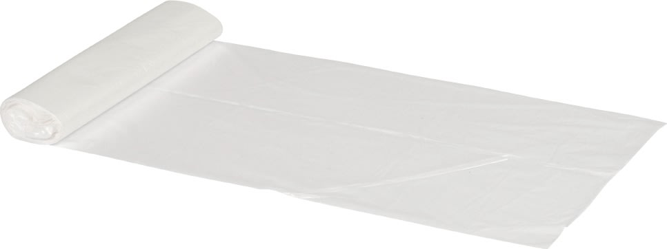 Spandeposer 15 L, 37 x 50 cm, 7my, Hvid
