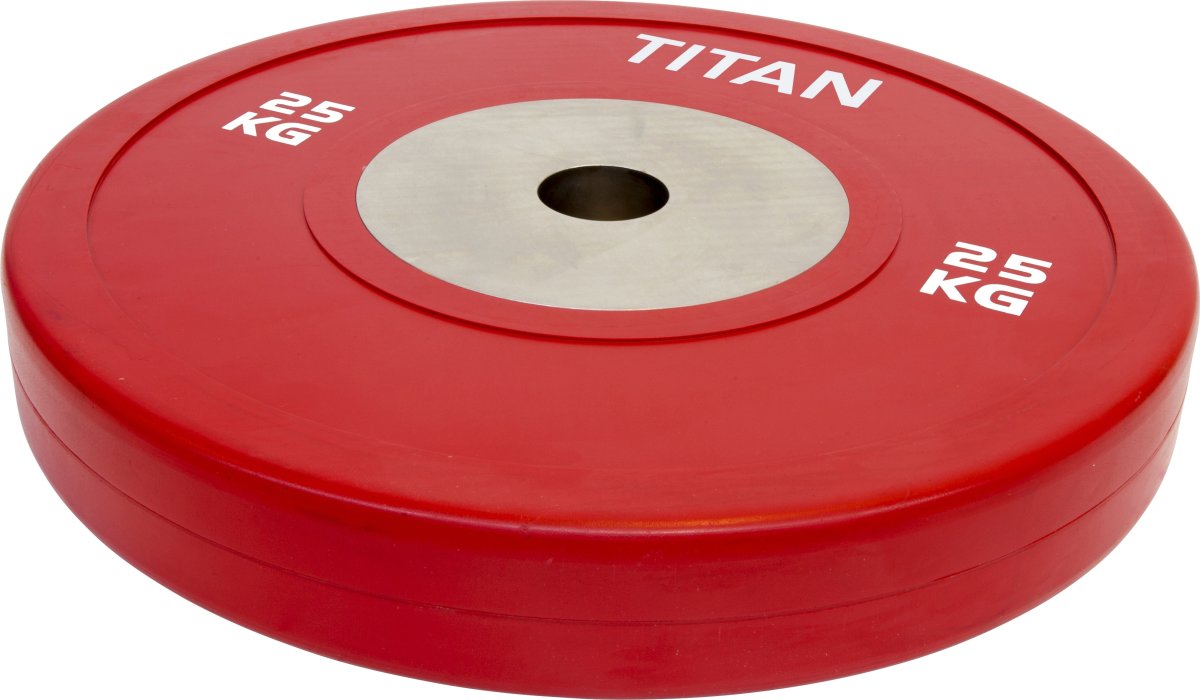 Titan Life Bumper Plate Elite, 25 kg