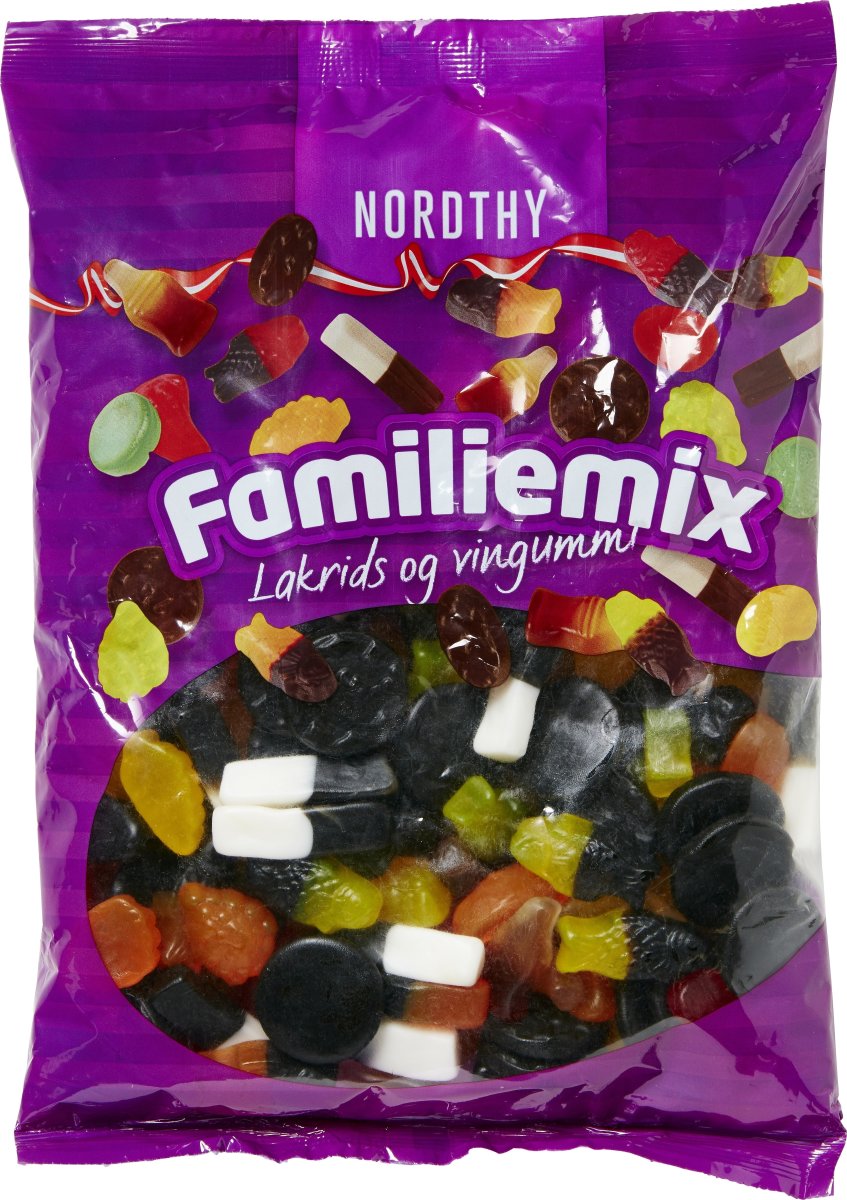 Nordthy Familiemix, 800 g