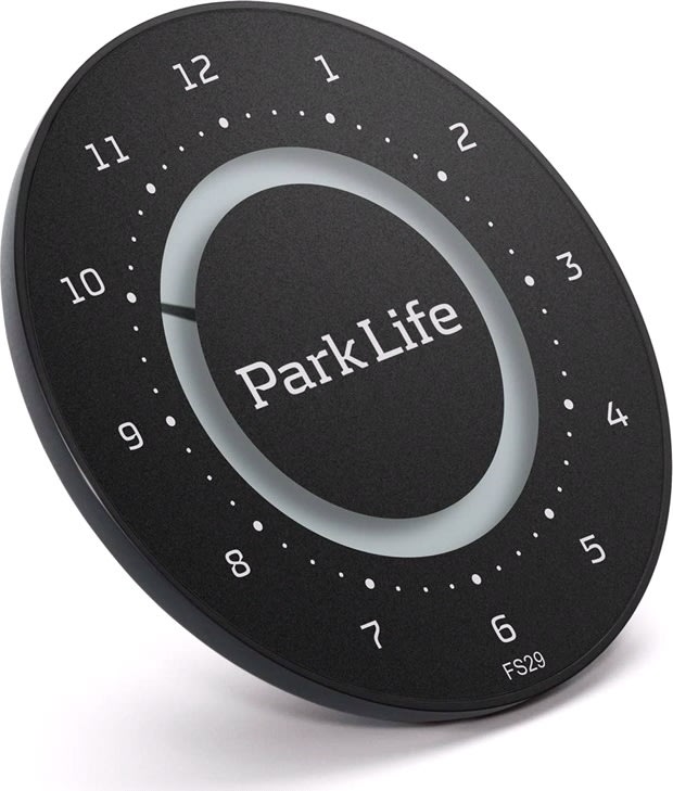 Park Life - parkeringsskive, carbon black